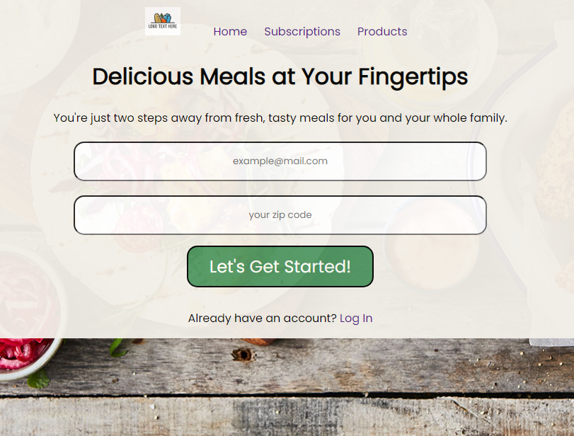 screenshot of blog built with React